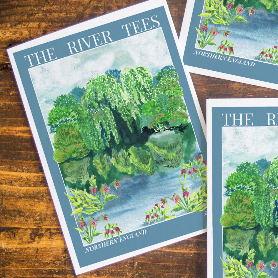 River Tees Postcard