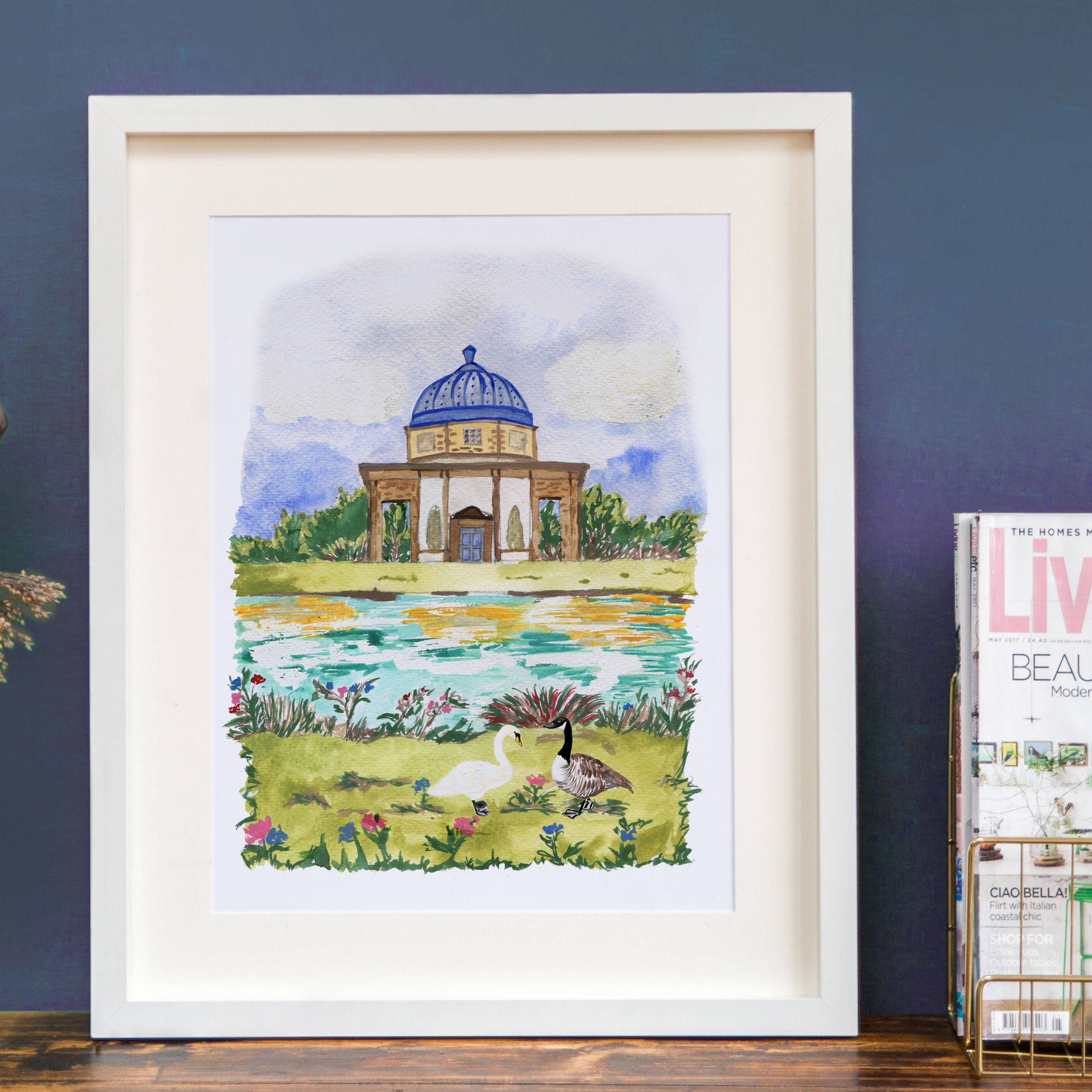 Hardwick Park Fine Art Illustration