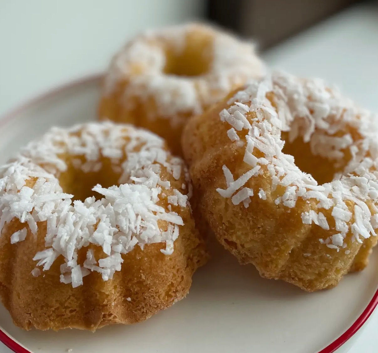Mini Coconut Pound Cake- (CANNOT SHIP) Yummy Mummy Bakery