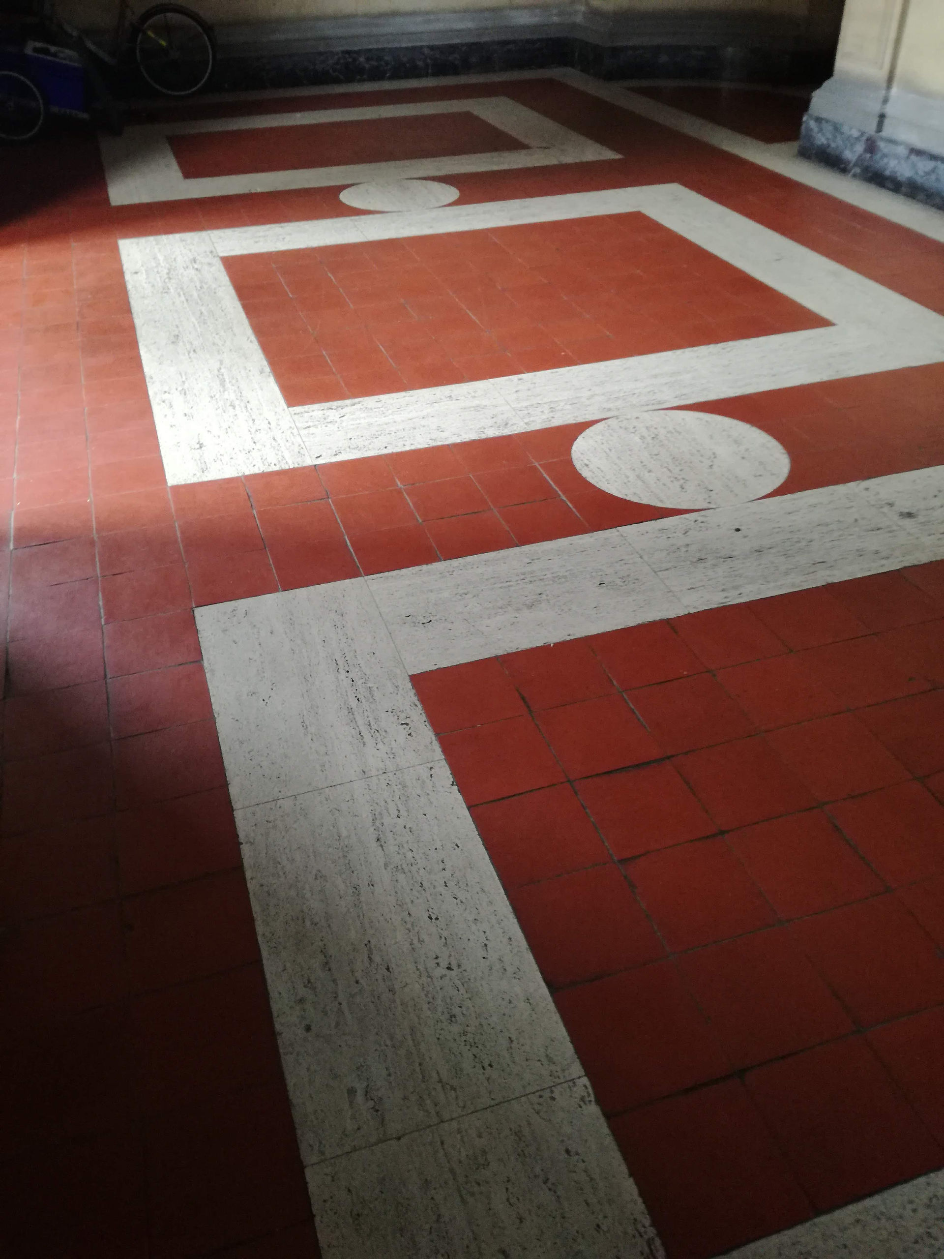 Amy Hutchings - Tiled floor