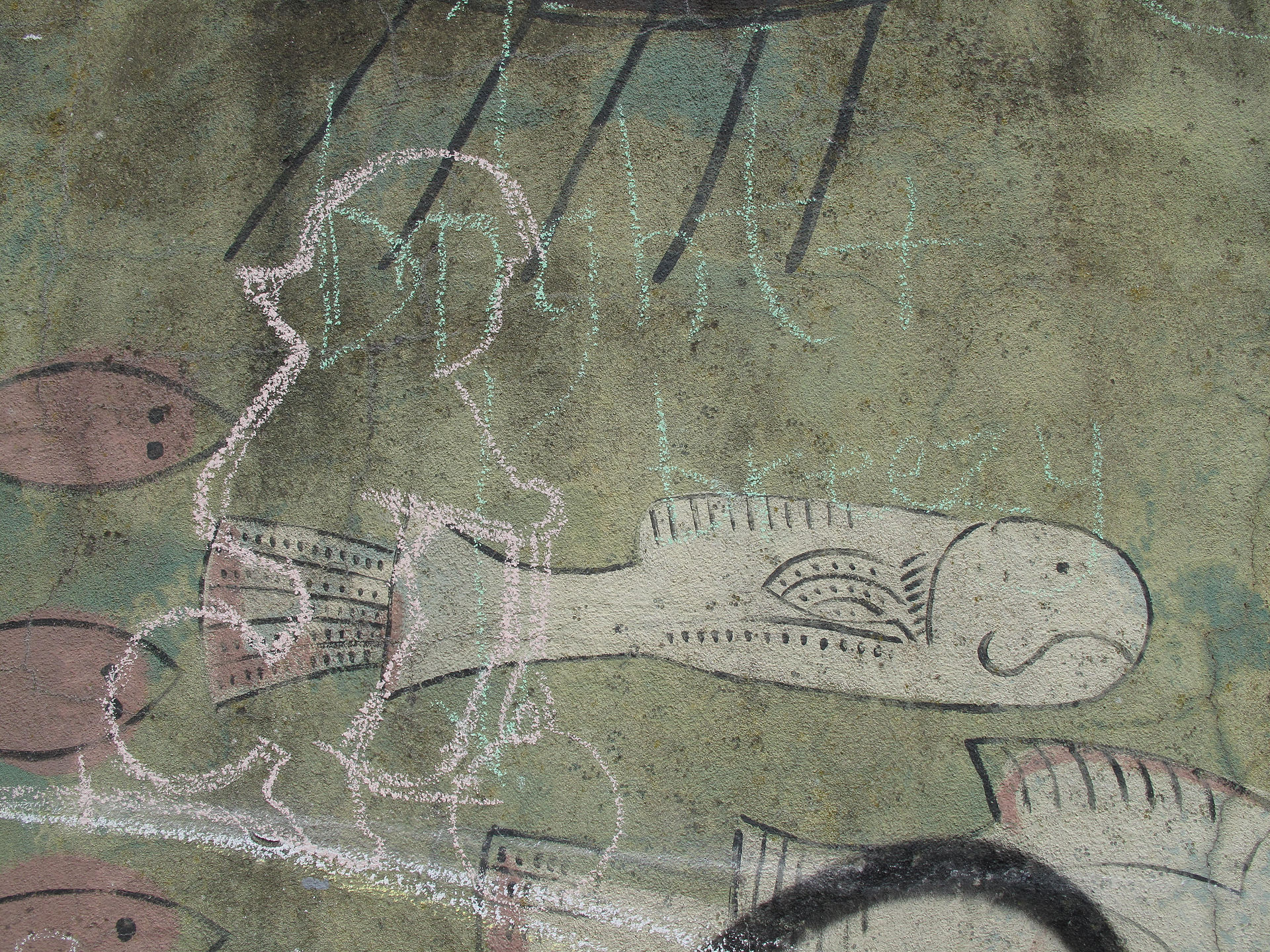 Amy Hutchings - sketch chlid mural