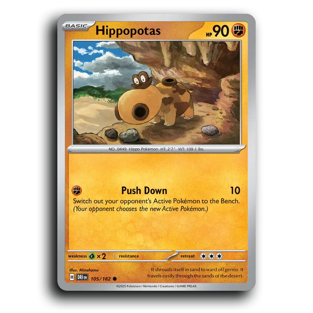 Hippopotas - 105/182 [Destined Rivals]