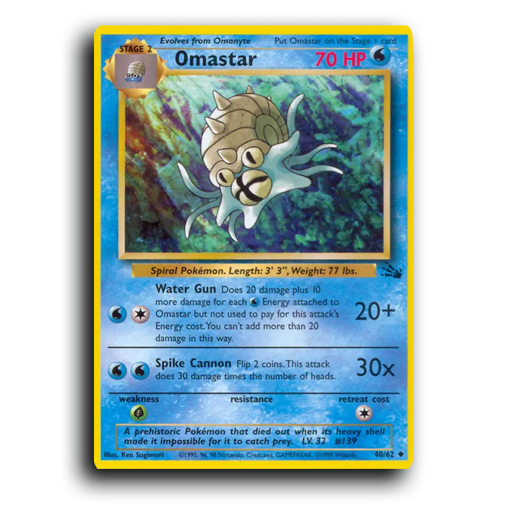 40/62 - Omastar [Fossil - Unlimited]
