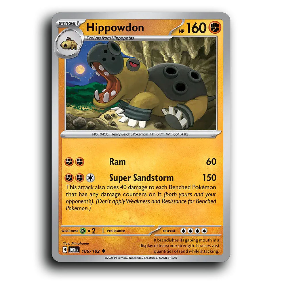 Hippowdon - 106/182 [Destined Rivals]