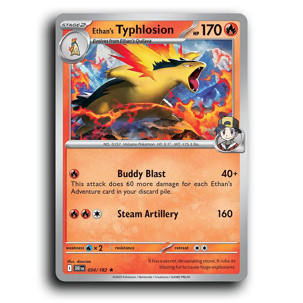 Ethan's Typhlosion - 034/182 [Destined Rivals]