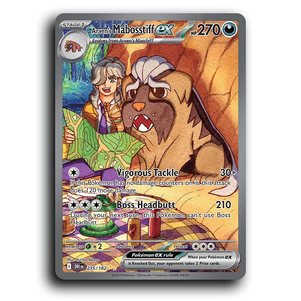 Arven's Mabosstiff ex - 235/182 [Destined Rivals]