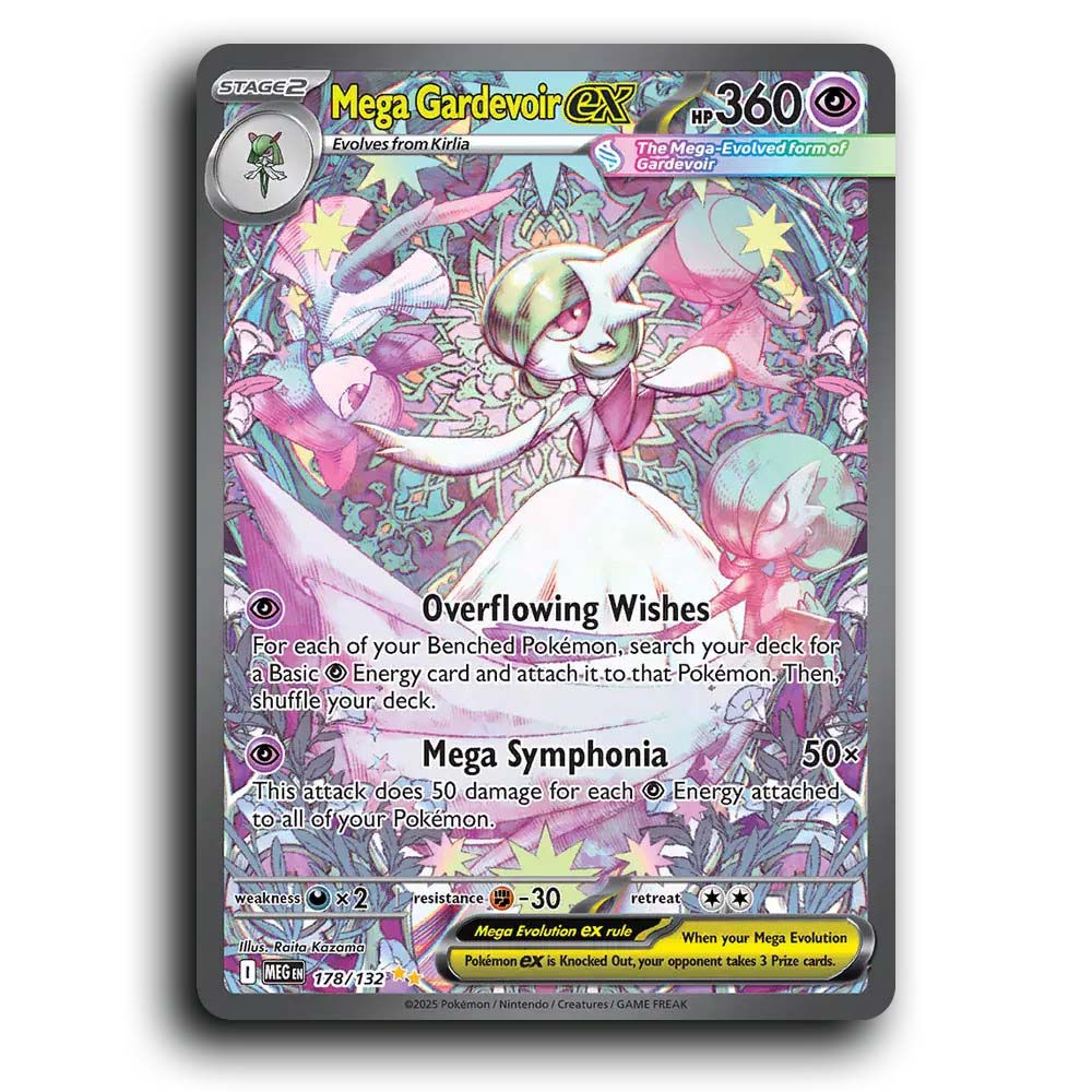 178/132 - Mega Gardevoir ex [Mega Evolution - Pokemon Card]