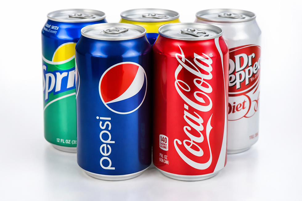 Arranged Food and Objects