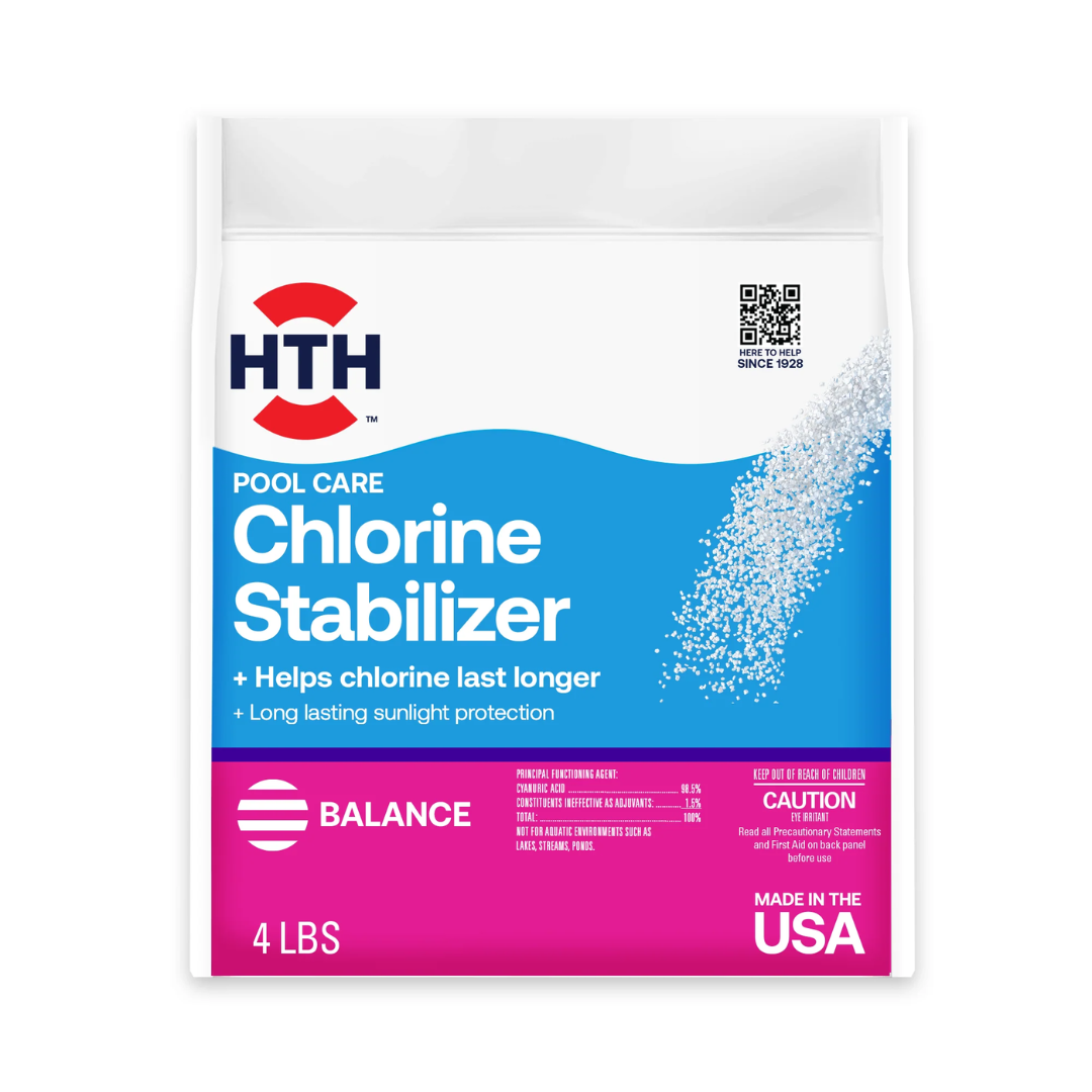 HTH™ Pool Care Chlorine Stabilizer
