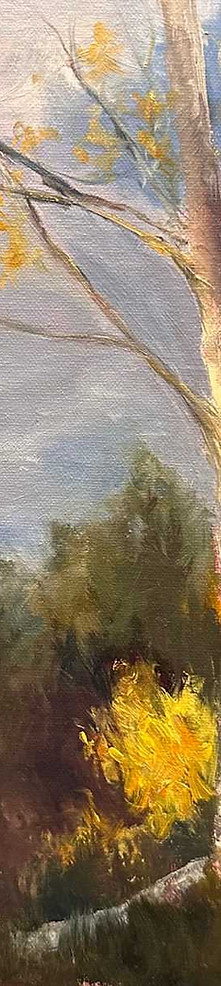 Oil painting by artist Kimberly Crawford