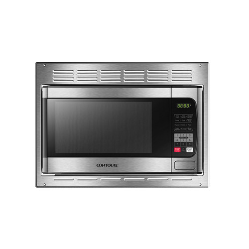BUILTIN 1.0 Cu.Ft, MidSize Microwave Oven & Trim/Venting Kit