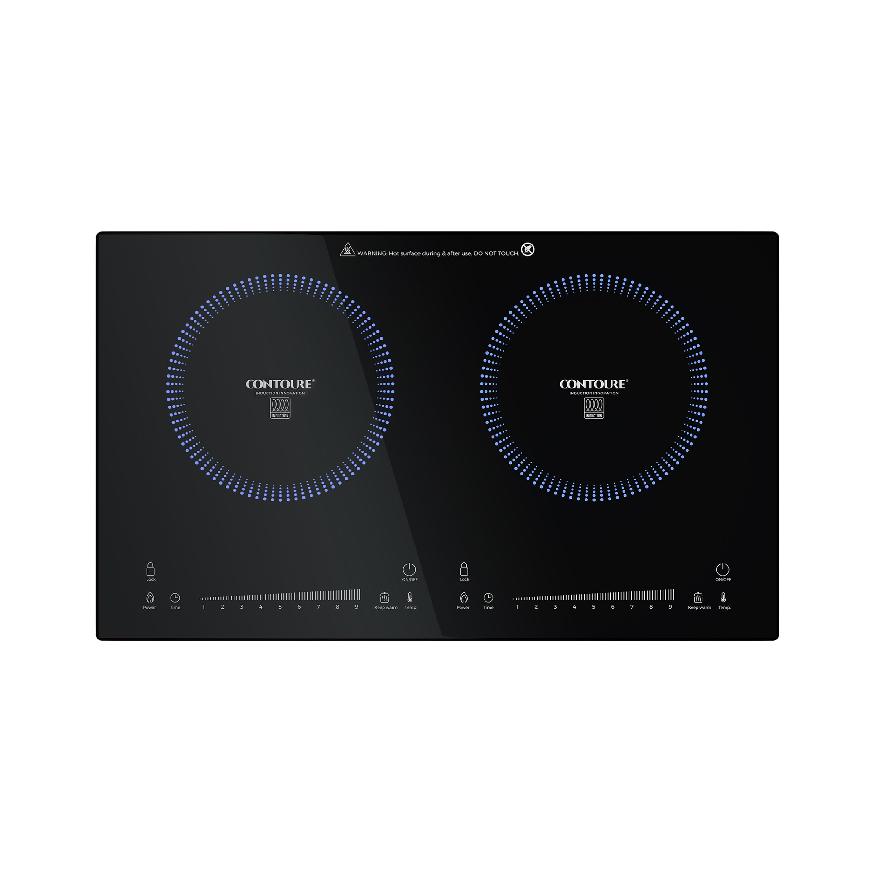 NEW, 2-Burner Induction Cooktop, Built-In