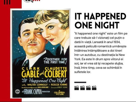 „It happened one night” - antiteza dintre dragoste și ură
