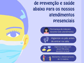 Recomendações de Prevenção ao Covid-19