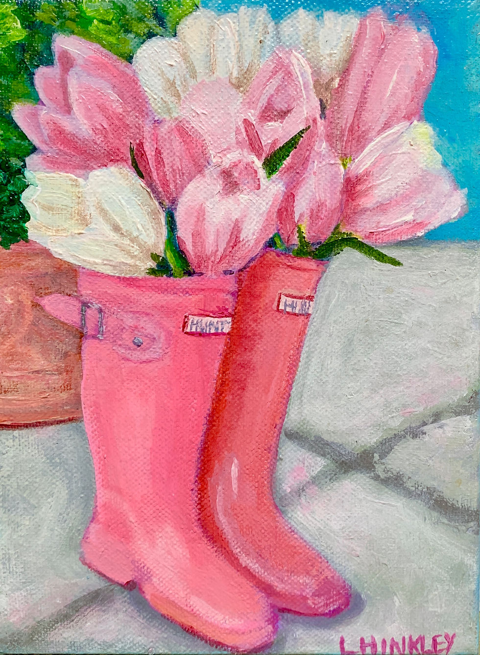 Tulips in Boots