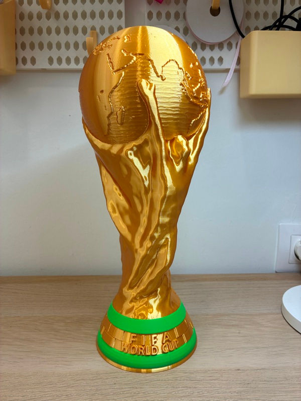 Μικρογραφία: FIFA World Cup Παγκόσμιο Κύπελλο Μουντιάλ 3D Printed Αντίγραφο