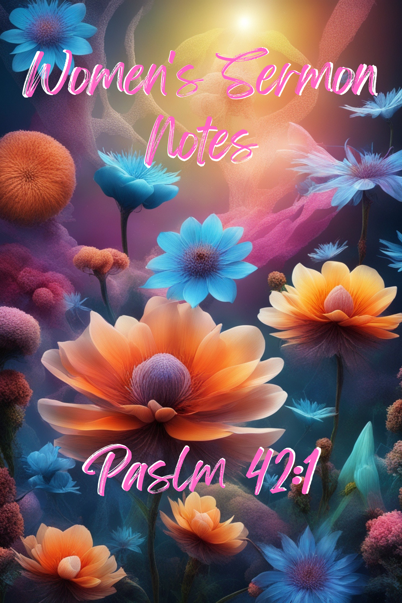 Women's Sermon Notes Journal