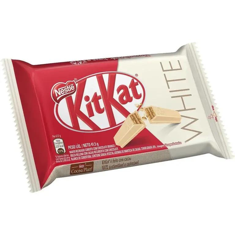 Miniatura: KitKat Chocolate Branco 41,5g Nestlé