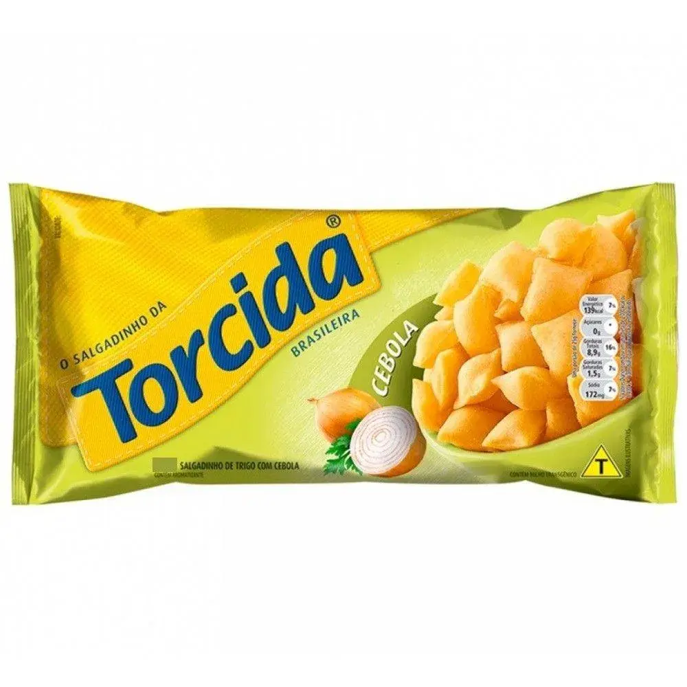 Salgadinho Torcida Sabor Cebola 60g