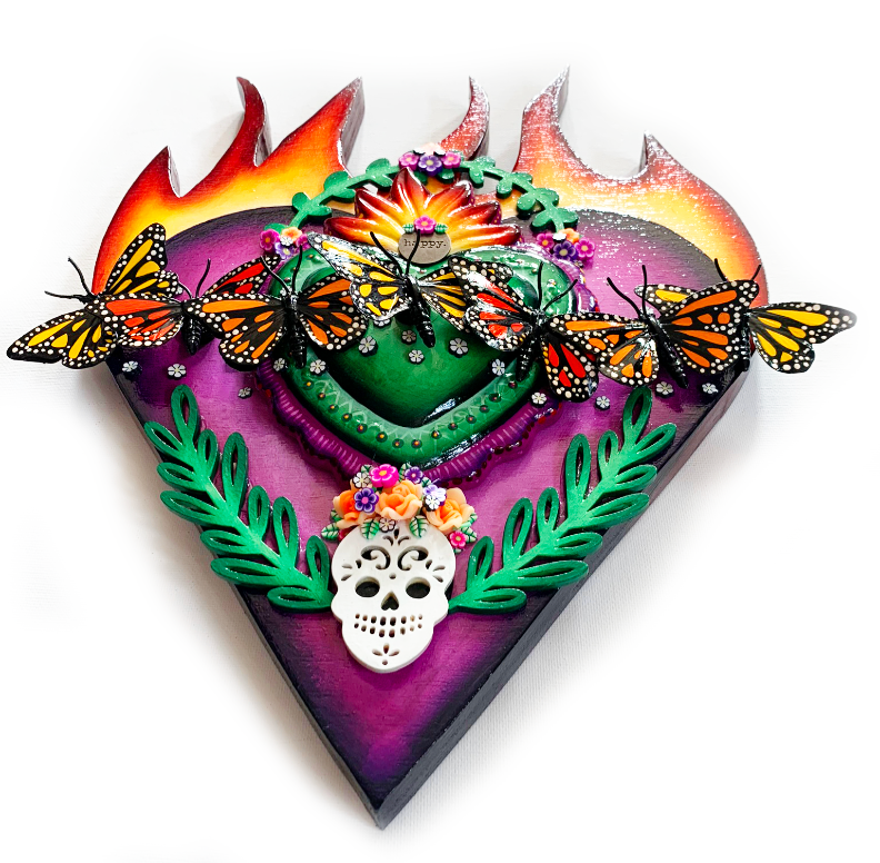 Thumbnail: Dia De Los Muertos Happy Sacred Heart