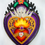 Thumbnail: Small Purple Sacred Heart with Xacto Blades