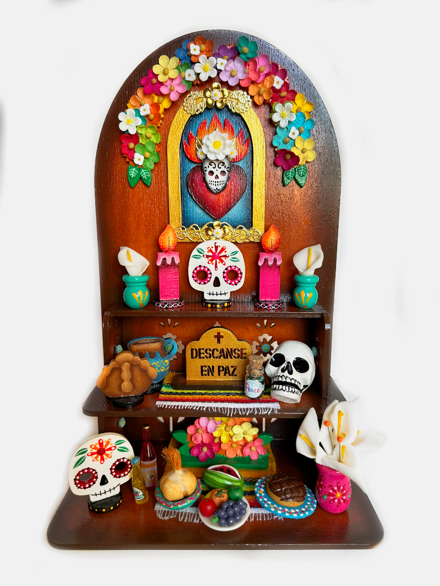 Thumbnail: Descanse En Paz II-Mini Day of the Dead Altar