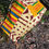 Thumbnail: Tan African Print- 3 layer N95 Filter Compatible Face Masks