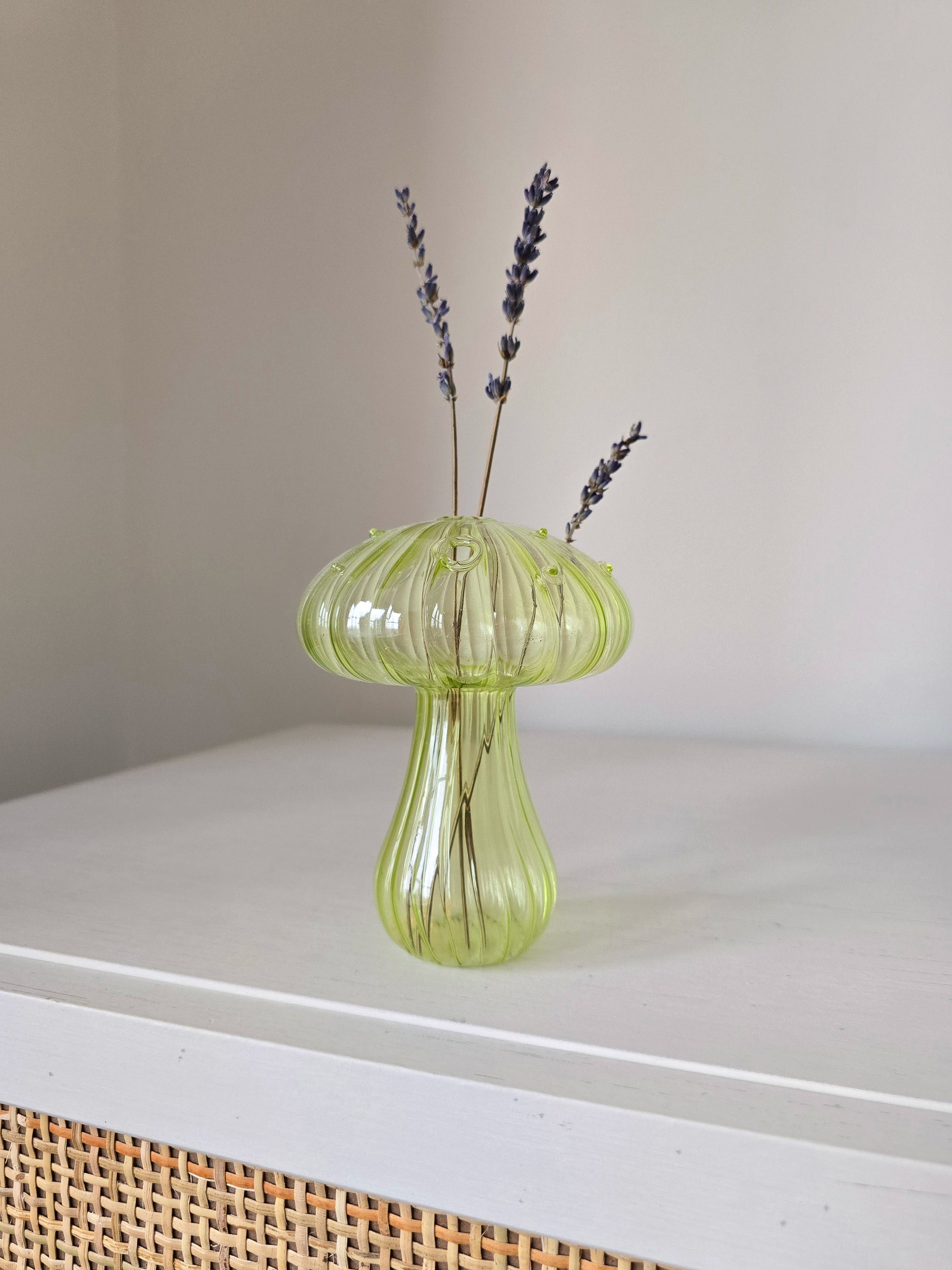 Mushroom Bud Vase