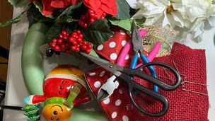 Reindeer Christmas Wreath!