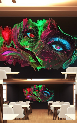 "Projections of Inner Space Mirages" - Erleben Sie Toms innovatives Projekt, bei dem er innere Raumillusionen projiziert. Durch die geschickte Integration von analoger und digitaler Kunst entstehen fesselnde visuelle Projektionen, die die Sinne ansprechen.