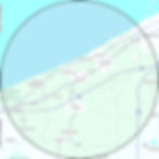 A map showing the service area for Pawsitive Vibes Pet Sitting, LLC.