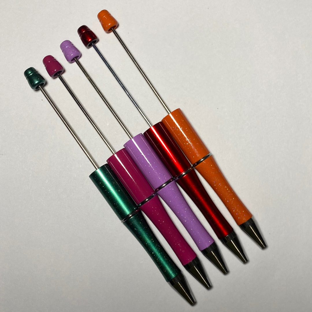 Glitter Beadable Pen