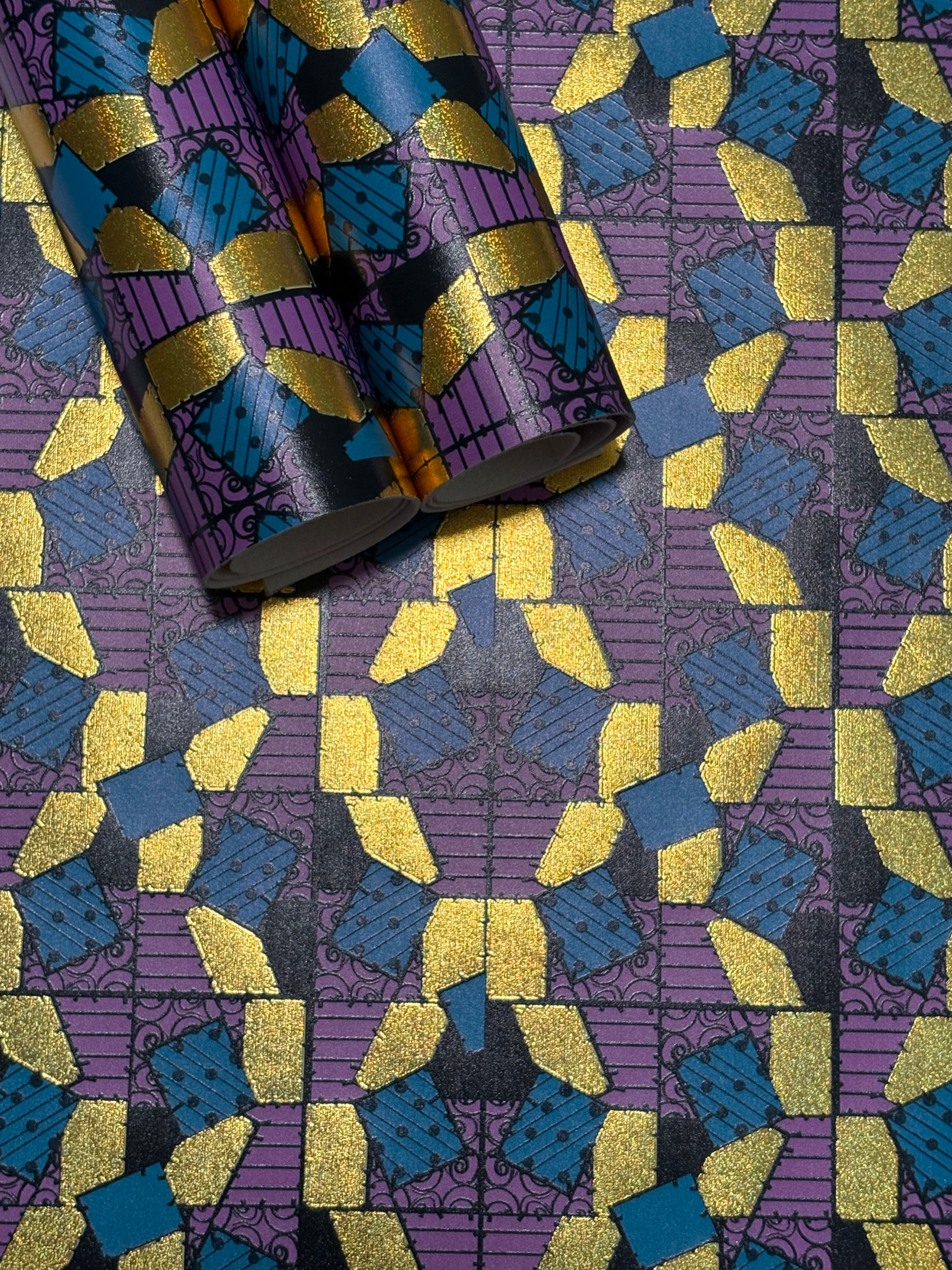 Sally Pattern Gold Foil