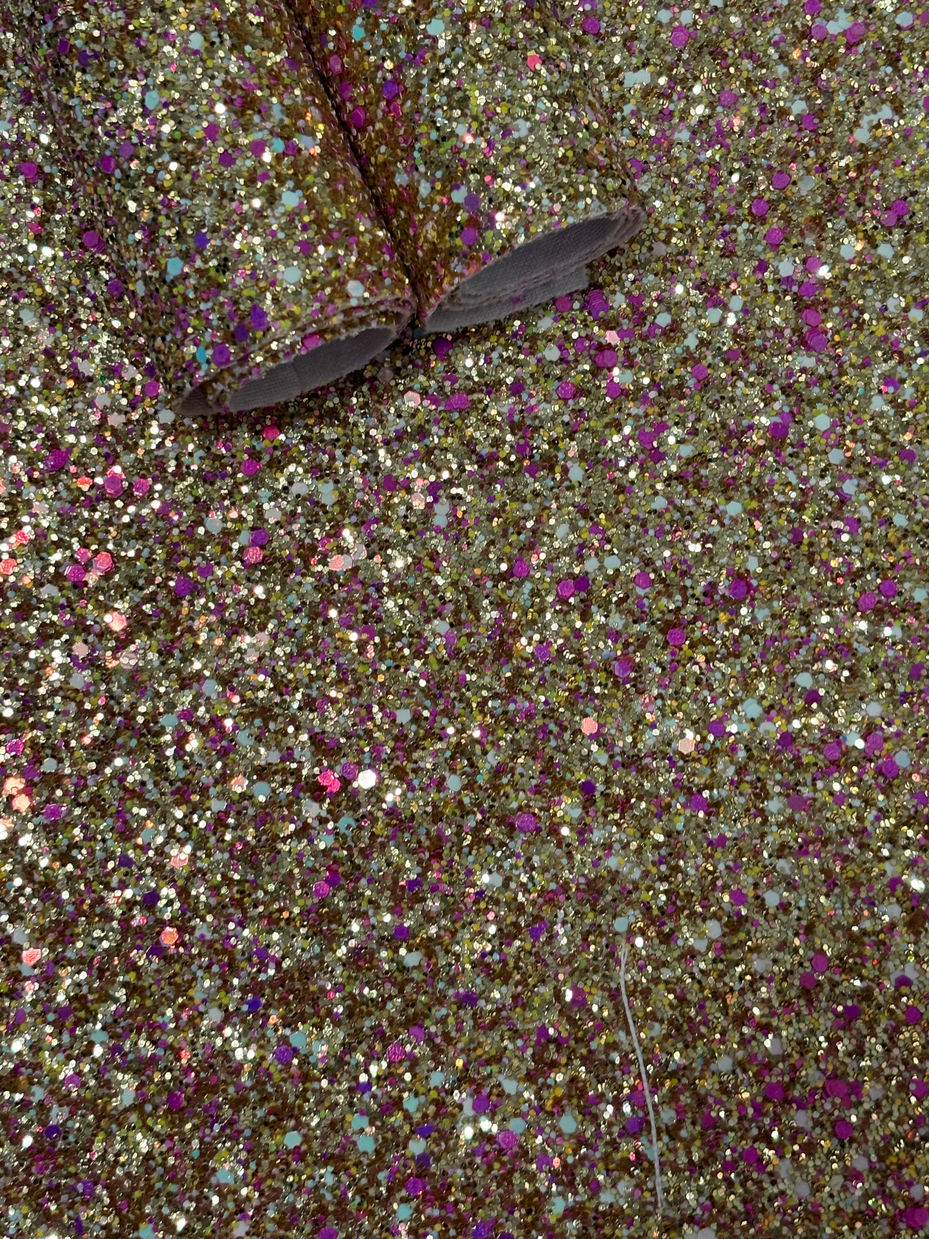 Gold and Pink Glitter