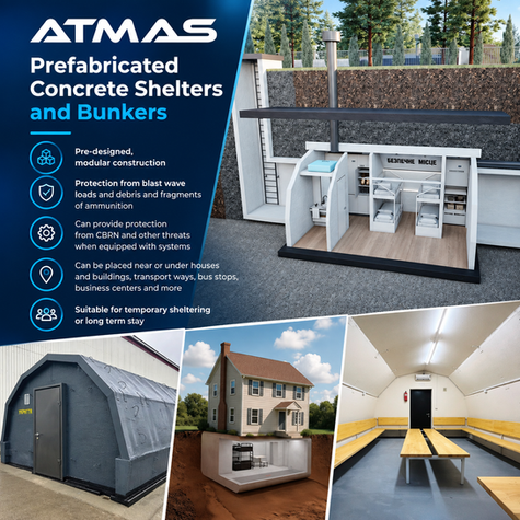 Prefabricated Concrete Shelters and Bunkers: Modular Protective Structures