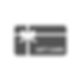 Grey eGift card icon with a white ribbon bow