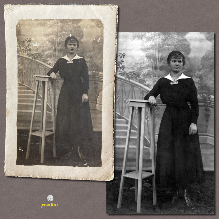 Miniature : Restauration de photo complexe