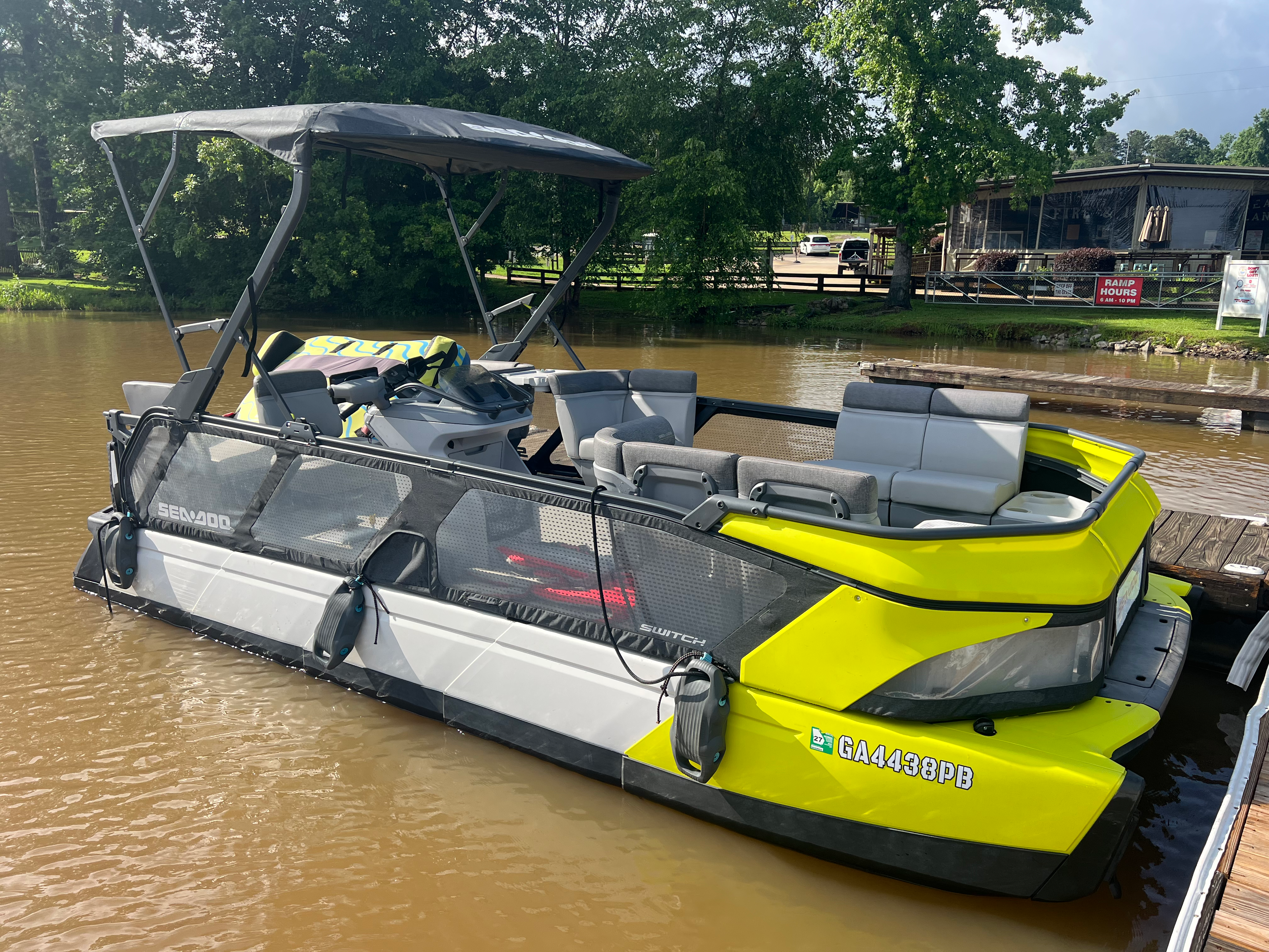 Yellow Sea Doo Switch Boat