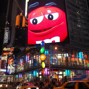M&M’s Sleepover at Times Square: A Sweet Dream Come True