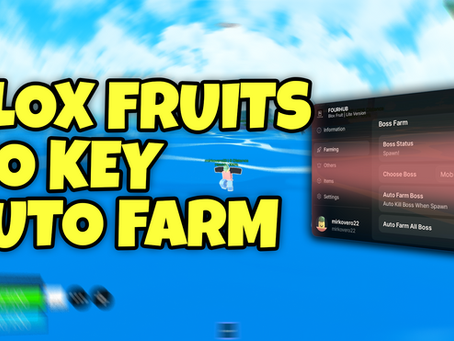 Blox Fruit Auto Farm NO KEY