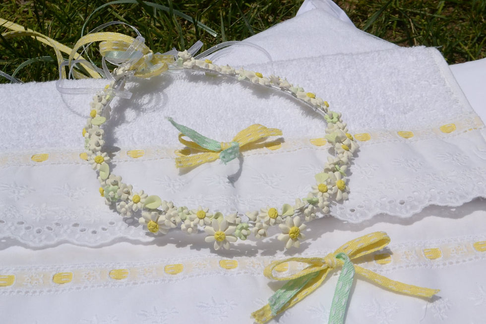 Μικρογραφία: Xειροποίητα λαδόπανα broderie