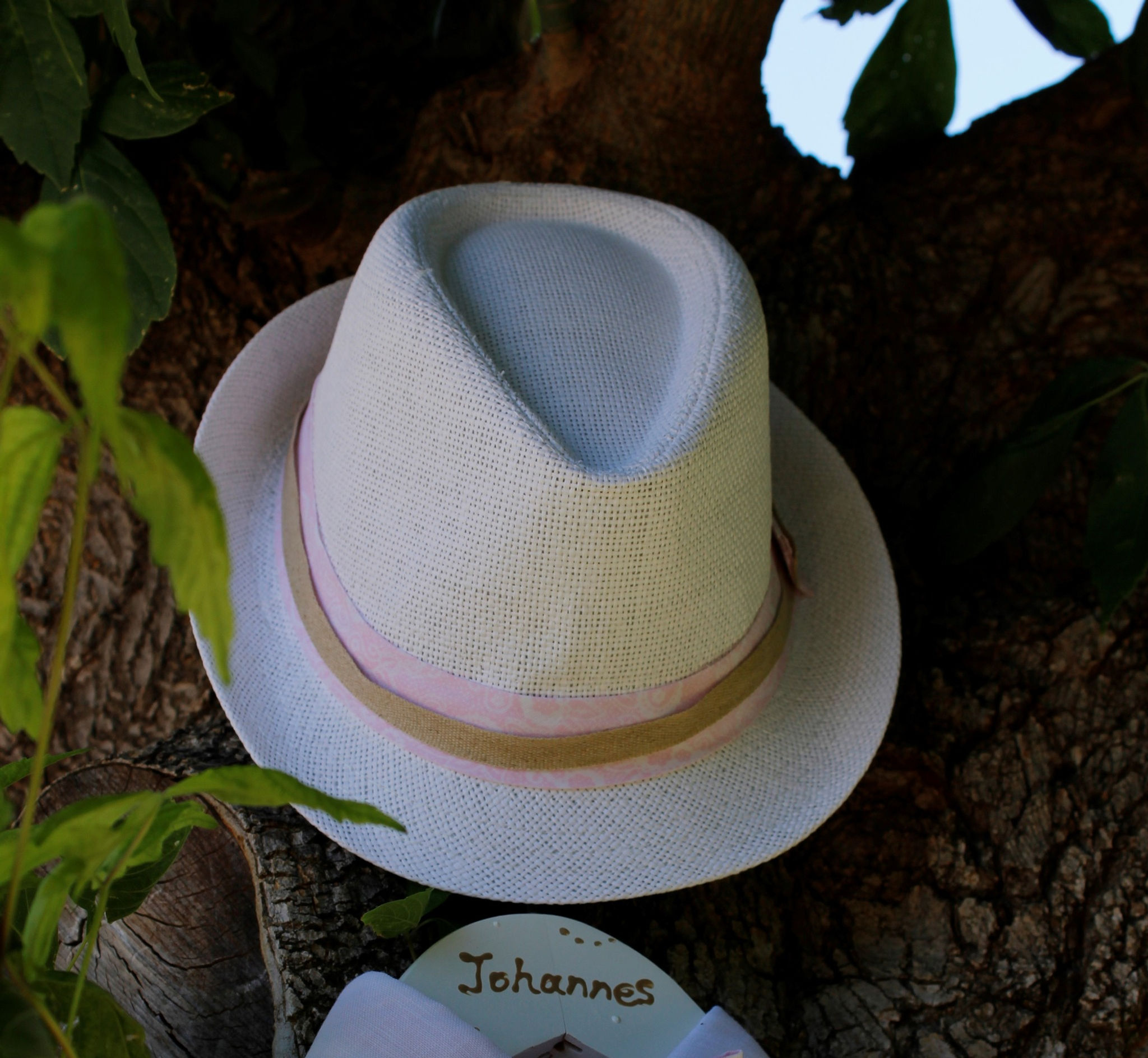 Kαπέλο βάφτισης για αγόρι