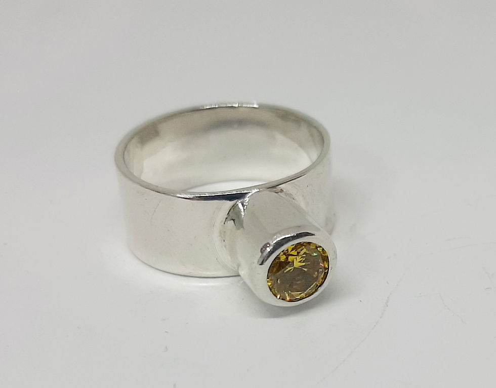 Miniatyrbild: handgjorda silversmycken ring Uppsala ENNY E.N.N.Y. ennysundell