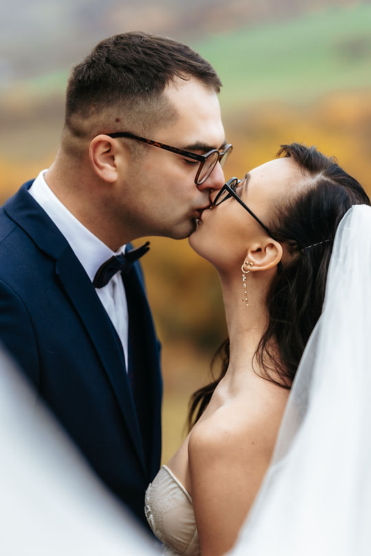 Jesienny portret ślubny