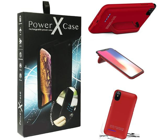 Thumbnail: iPhone X/XS POWER X Battery Case 4200mAh With Magnetic Kickstand