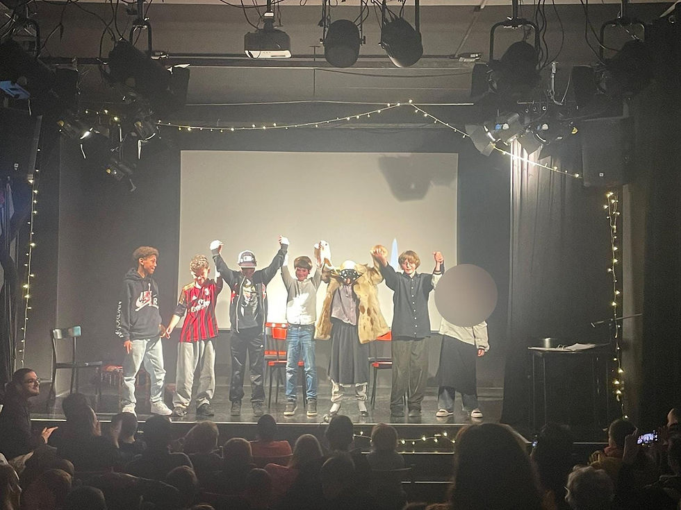 Weihnachtliche Theater-Aufführung