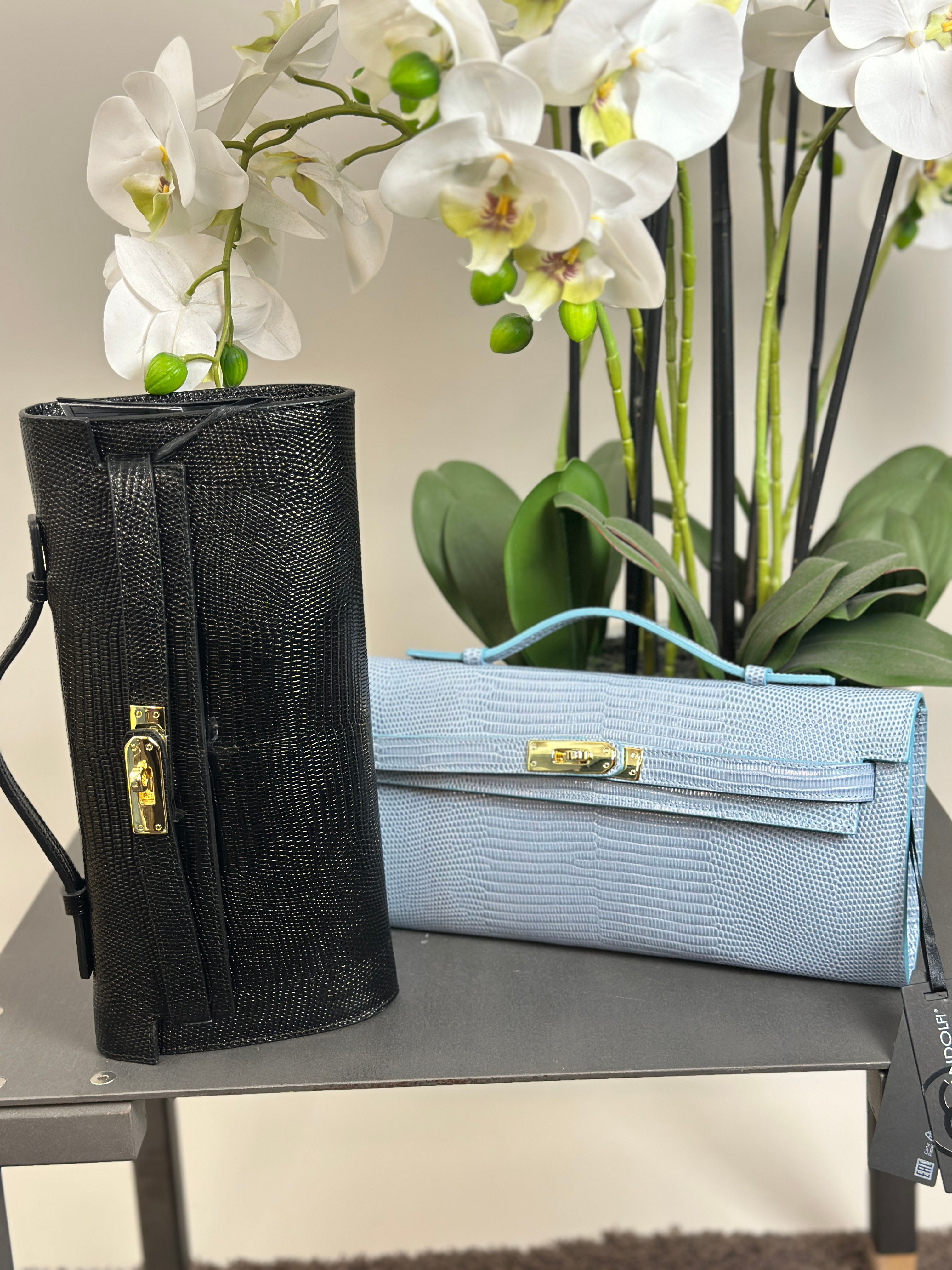 Roberta Gandolfi - Jade Tejus cluch nera