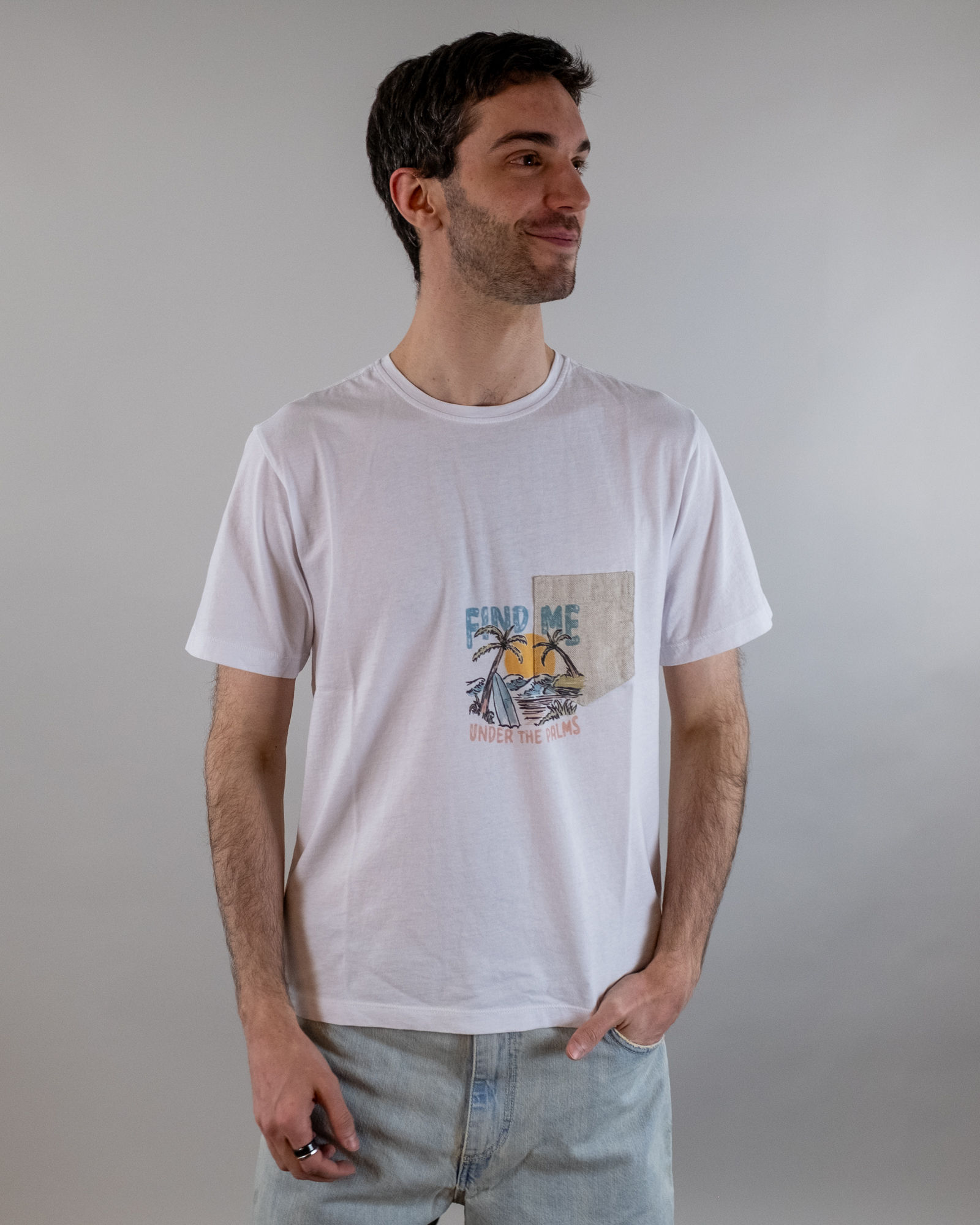 Koon Italia - T-shirt con Stampa Bianco