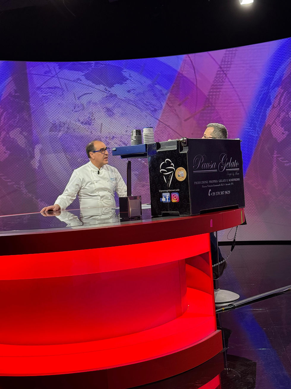 I segreti del gelato artigianale | Sergio Del Favero su Antenna 3