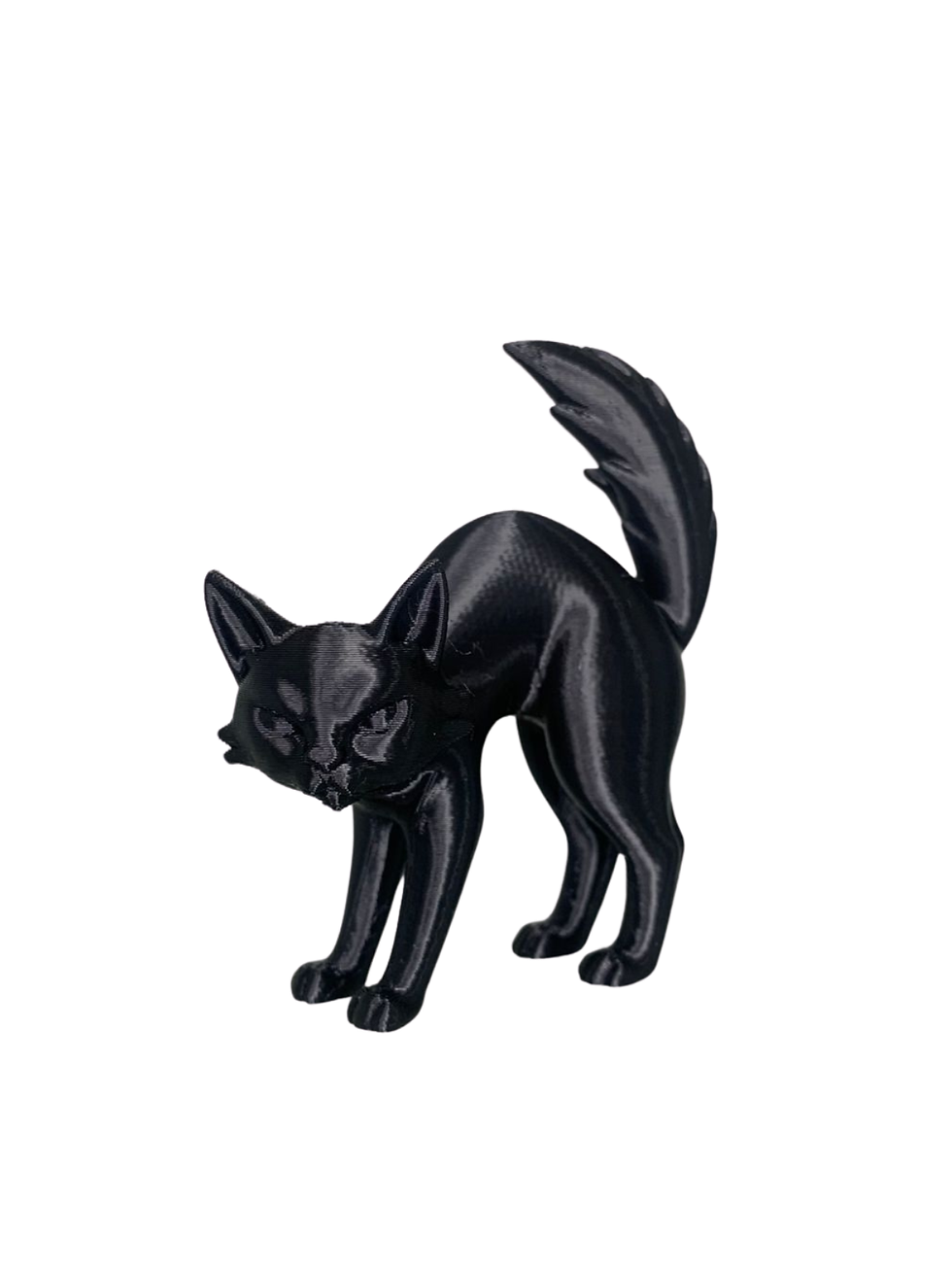 Estátua de Gato Preto – Decoração Halloween